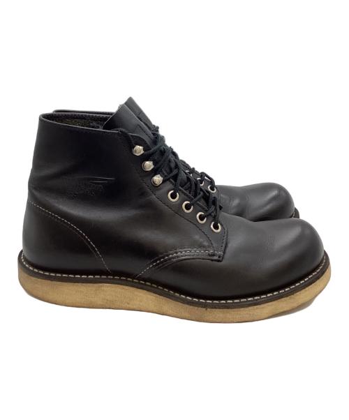 RED WING（レッドウィング）RED WING (レッドウィング) 6-inch Classic Roun / 6インチクラシックラウンド / 8165 ブラック サイズ:7の古着・服飾アイテム