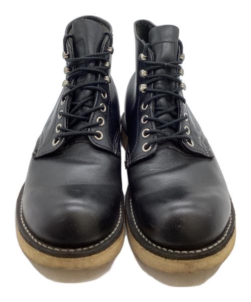 RED WING（レッドウィング）RED WING (レッドウィング) 6-inch Classic Roun / 6インチクラシックラウンド / 8165 ブラック サイズ:7の古着・服飾アイテム
