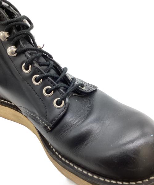 RED WING（レッドウィング）RED WING (レッドウィング) 6-inch Classic Roun / 6インチクラシックラウンド / 8165 ブラック サイズ:7の古着・服飾アイテム