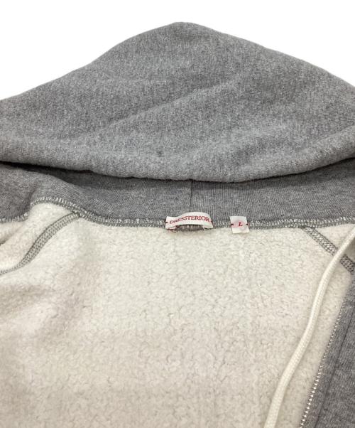 DRESSTERIOR（ドレステリア）DRESSTERIOR (ドレステリア) デキシー吊裏毛ジップアップパーカ　/　086-32900 グレー サイズ:Lの古着・服飾アイテム