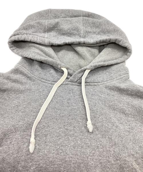 Thom Browne（トムブラウン）Thom Browne (トムブラウン) 4BAR HOODIE / 4ラインパーカー / プルオーバーパーカー グレー サイズ:2の古着・服飾アイテム