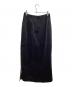 YAE (ヤエ) CLASH LEATHER LIKE SIDE ZIP SKIRT / クラッシュレザーライクサイドｼﾞｯﾌﾟスカート ブラック サイズ:38：7000円