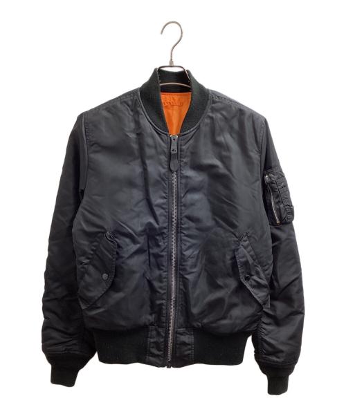 ALPHA（アルファ）ALPHA (アルファ) フライトジャケット / MIL-J-82790J / INDUSTRIES ブラック サイズ:Mの古着・服飾アイテム