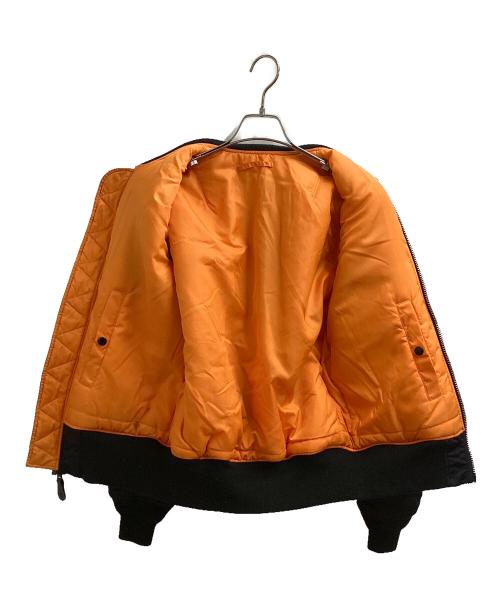 ALPHA（アルファ）ALPHA (アルファ) フライトジャケット / MIL-J-82790J / INDUSTRIES ブラック サイズ:Mの古着・服飾アイテム