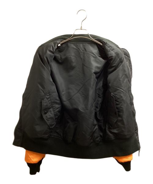 ALPHA（アルファ）ALPHA (アルファ) フライトジャケット / MIL-J-82790J / INDUSTRIES ブラック サイズ:Mの古着・服飾アイテム