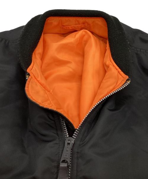 ALPHA（アルファ）ALPHA (アルファ) フライトジャケット / MIL-J-82790J / INDUSTRIES ブラック サイズ:Mの古着・服飾アイテム