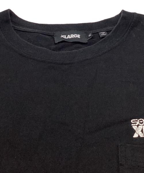 X-LARGE（エクストララージ）X-LARGE (エクストララージ) SORAYAMA SEXY ROBOT POCKET TEE　/　01201151　/　空山基 ブラック サイズ:XLの古着・服飾アイテム
