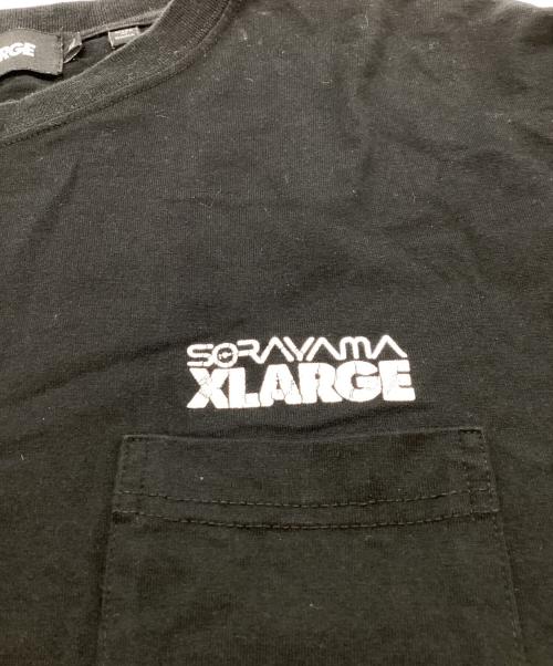 X-LARGE（エクストララージ）X-LARGE (エクストララージ) SORAYAMA SEXY ROBOT POCKET TEE　/　01201151　/　空山基 ブラック サイズ:XLの古着・服飾アイテム