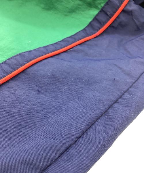 SUPREME（シュプリーム）Supreme (シュプリーム) Split Anorak Jacket / スプリットアノラックジャケット / 18SS グリーン×ブルー サイズ:Mの古着・服飾アイテム