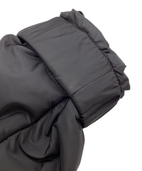 PRADA（プラダ）PRADA (プラダ) エムブレムライダース ダウンジャケット　290545 R152 Q04 ブラック サイズ:42の古着・服飾アイテム