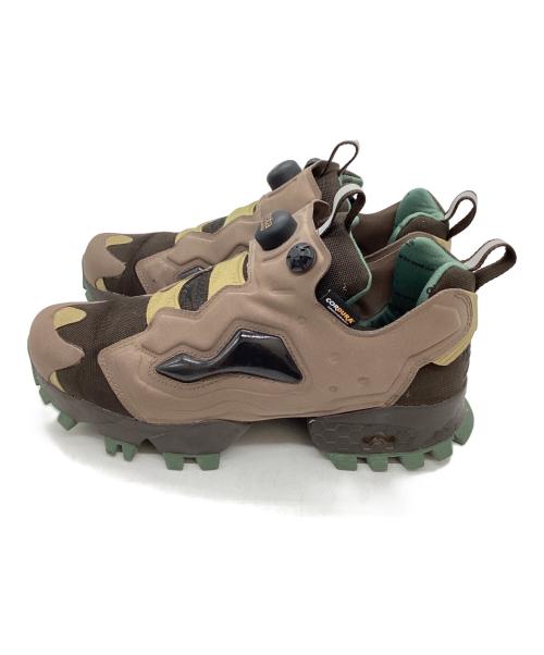 REEBOK（リーボック）REEBOK (リーボック) INSTAPUMP FURY 94 WINTER ブラウン×グリーン サイズ:26.5の古着・服飾アイテム