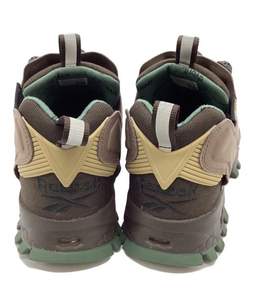 REEBOK（リーボック）REEBOK (リーボック) INSTAPUMP FURY 94 WINTER ブラウン×グリーン サイズ:26.5の古着・服飾アイテム