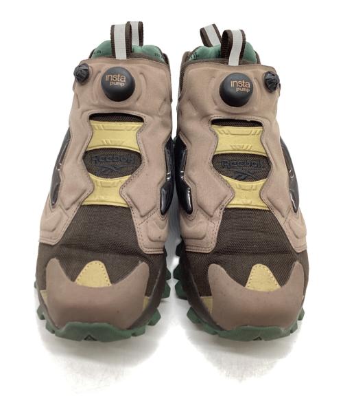 REEBOK（リーボック）REEBOK (リーボック) INSTAPUMP FURY 94 WINTER ブラウン×グリーン サイズ:26.5の古着・服飾アイテム