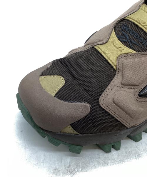 REEBOK（リーボック）REEBOK (リーボック) INSTAPUMP FURY 94 WINTER ブラウン×グリーン サイズ:26.5の古着・服飾アイテム