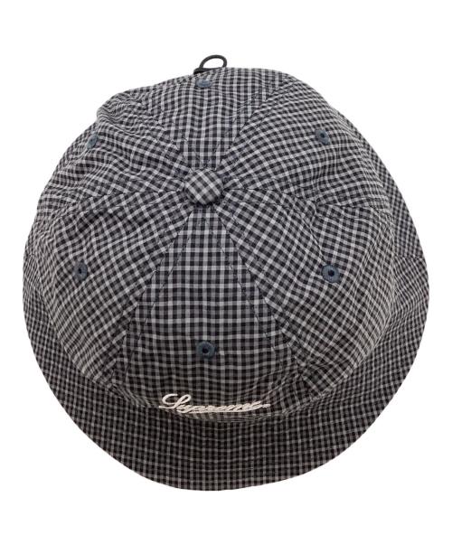 SUPREME（シュプリーム）Supreme (シュプリーム) Cordura Plaid Bell Hat / コーデュラ チェック柄 ベルハット / 25SS グレー サイズ:-の古着・服飾アイテム