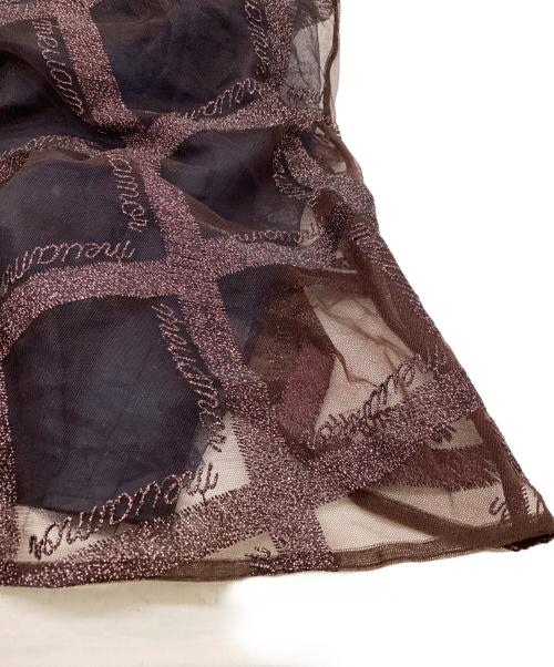 GRACE CLASS（グレースクラス）GRACE CLASS (グレースクラス) チェックチュールドレス / 0222335069 ブラウン サイズ:38の古着・服飾アイテム