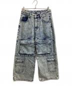 atmos pinkアトモスピンク）の古着「Cargo Denim Pants / カーゴデニムパンツ / 25SS-KMLP06」｜インディゴ