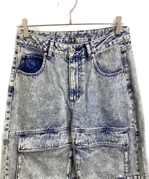 atmos pink（アトモスピンク）atmos PINK (アトモスピンク) Cargo Denim Pants / カーゴデニムパンツ / 25SS-KMLP06 インディゴ サイズ:Mの古着・服飾アイテム