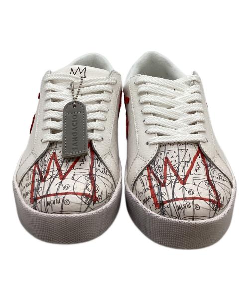 Sangacio（サンガッチョ）SANGACIO (サンガッチョ) にゅSG『Basquiat』/ JEAN-MICHEL BASQUIAT ホワイト サイズ:23cmの古着・服飾アイテム