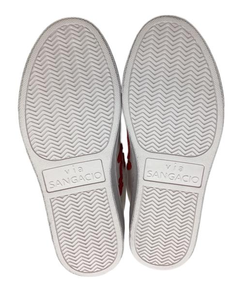 Sangacio（サンガッチョ）SANGACIO (サンガッチョ) にゅSG『Basquiat』/ JEAN-MICHEL BASQUIAT ホワイト サイズ:23cmの古着・服飾アイテム