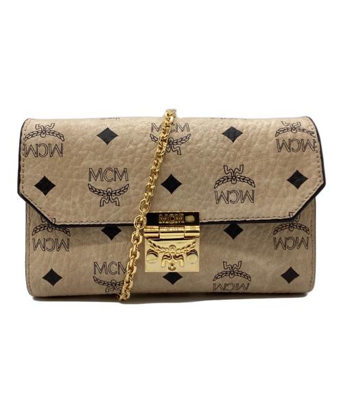 MCM（エムシーエム）MCM (エムシーエム) shoulder bag / ショルダーバッグ / MYZ7SME04IG001 ベージュの古着・服飾アイテム
