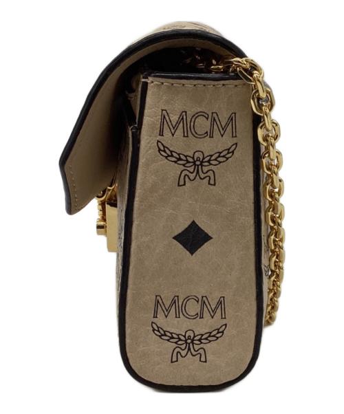 MCM（エムシーエム）MCM (エムシーエム) shoulder bag / ショルダーバッグ / MYZ7SME04IG001 ベージュの古着・服飾アイテム