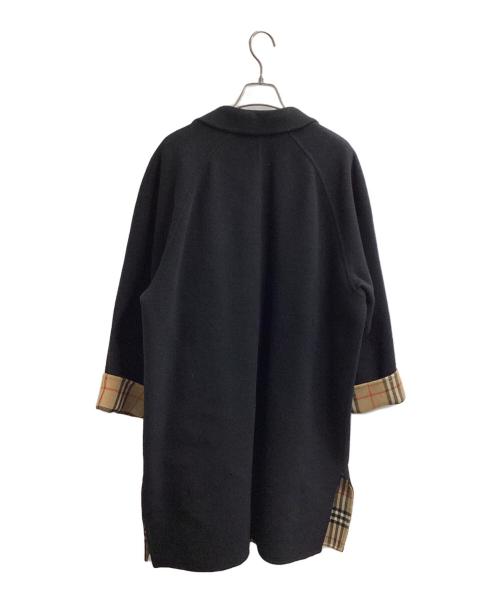 Burberry's（バーバリー）Burberry's (バーバリーズ) カシミヤ混金釦コート　FNB38-009-09 ブラック サイズ:15の古着・服飾アイテム