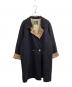 Burberry's（バーバリーズ）の古着「カシミヤ混金釦コート　FNB38-009-09」｜ブラック