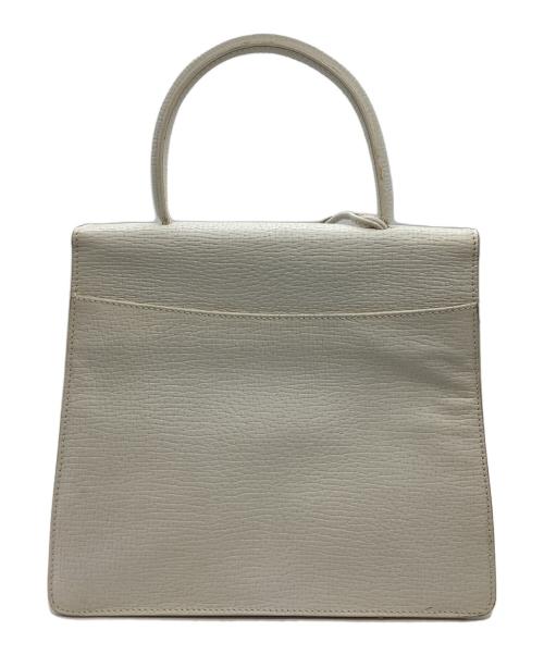 LOEWE（ロエベ）LOEWE (ロエベ) バルセロナハンドバッグ ホワイトの古着・服飾アイテム