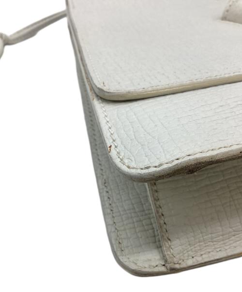 LOEWE（ロエベ）LOEWE (ロエベ) バルセロナハンドバッグ ホワイトの古着・服飾アイテム