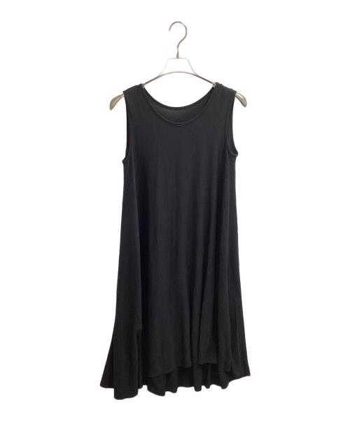YOHJI YAMAMOTO（ヨウジヤマモト）YOHJI YAMAMOTO (ヨウジヤマモト) ノースリーブワンピース ブラック サイズ:1の古着・服飾アイテム