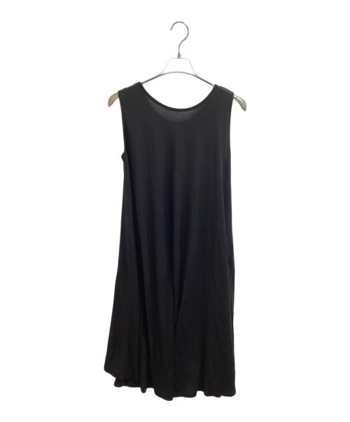 YOHJI YAMAMOTO（ヨウジヤマモト）YOHJI YAMAMOTO (ヨウジヤマモト) ノースリーブワンピース ブラック サイズ:1の古着・服飾アイテム