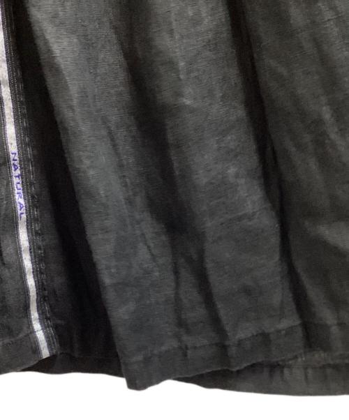 pas de calais（パドカレ）pas de calais (パドカレ) HEMP LONG SKIRT / ヘンプロングスカート / 7276-290 / Made in JAPAN ブラック サイズ:36の古着・服飾アイテム