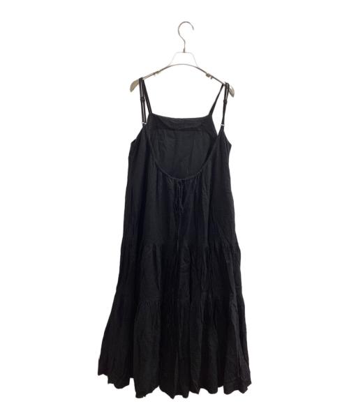 KAIEKA（カイエカ）KAIEKA (カイエカ) Tiered Camisole Dress / KA-OP001 ブラック サイズ:00の古着・服飾アイテム