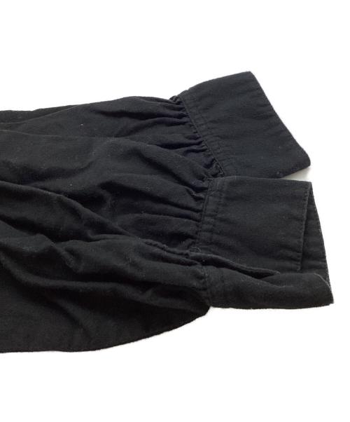 harenoti.（ハレノチ）harenoti. (ハレノチ) ピンタックシャツワンピース / 日本製 ブラック サイズ:1の古着・服飾アイテム
