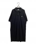 LACOSTEラコステ）の古着「ポロシャツワンピース / EF220LJ」｜ブラック