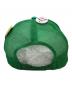 中古・古着 MOWALOLA (モワローラ) PUFF PUFF TRUCKER GREEN / パフパフ トラッカー グリーン / Snap back Cao/ スナップバック キャップ グリーン サイズ:FREE：7000円