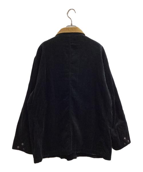 myne（マイン）MYNE (マイン) corduroy fireman CT　G05BL121 ブラック サイズ:Mの古着・服飾アイテム