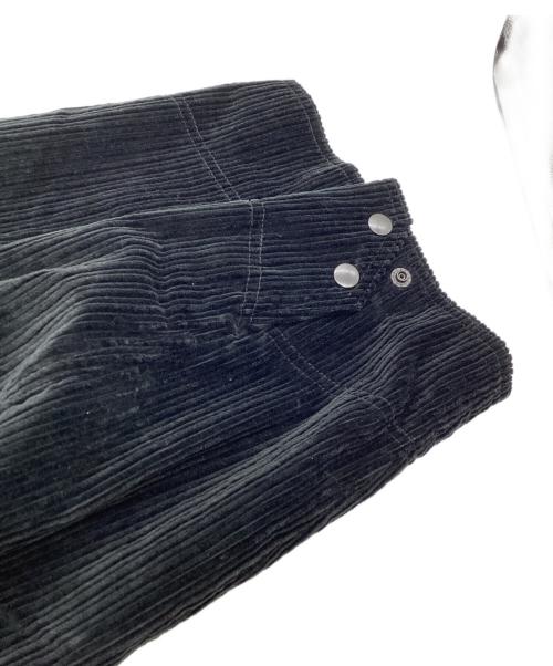 myne（マイン）MYNE (マイン) corduroy fireman CT　G05BL121 ブラック サイズ:Mの古着・服飾アイテム