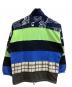 BALENCIAGA (バレンシアガ) 18AW パターン切替ハーフジップスウェット / パッチワーク マルチカラー サイズ:S：25000円
