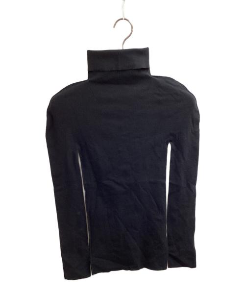 ISSEY MIYAKE（イッセイミヤケ）ISSEY MIYAKE (イッセイミヤケ) ハイネックカットソー / Made in JAPAN / 日本製 / IM06-KK908 ブラック サイズ:2の古着・服飾アイテム
