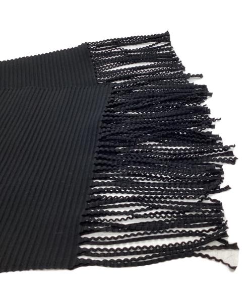 me ISSEY MIYAKE（ミーイッセイ ミヤケ）me ISSEY MIYAKE フリンジプリーツサルエルパンツ / Fringe-pleated Sarrouel Pants / 24ss / Made in JAPAN / 日本製 / MI42KF934 ブラック サイズ:不明の古着・服飾アイテム