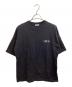 Dior Homme（ディオール オム）の古着「フラワー刺繍半袖Tシャツ　234J685A0677」｜ブラック
