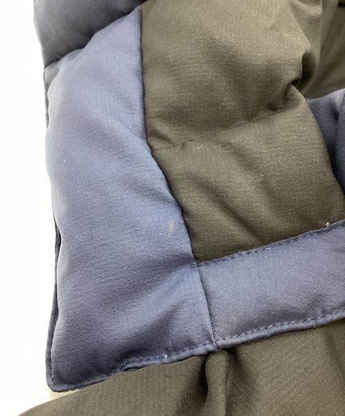 MARMOT（マーモット）Marmot (マーモット) SHIPS (シップス) 別注Parbat Down Parka / パルバットダウンパーカ ブラック×ブルー サイズ:Lの古着・服飾アイテム
