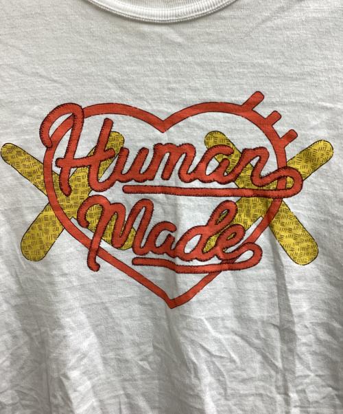 HUMAN MADE（ヒューマンメイド）HUMAN MADE (ヒューマンメイド) KAWS (カウズ) GRAPHIC TEE / グラフィックティー ホワイト サイズ:Mの古着・服飾アイテム
