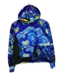 EMOTIONALLY UNAVAILABLE（エモーショナリー・アンアベイラブル）の古着「EU HEARRTY NIGHT HOODIE / EU-S22-0000-044」｜ブルー