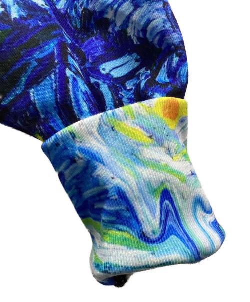 EMOTIONALLY UNAVAILABLE（エモーショナリー・アンアベイラブル）EMOTIONALLY UNAVAILABLE (エモーショナリー・アンアベイラブル) EU HEARRTY NIGHT HOODIE / EU-S22-0000-044 ブルー サイズ:Lの古着・服飾アイテム