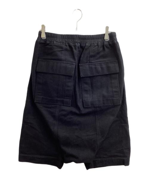 RICK OWENS（リックオウエンス）RICK OWENS (リックオウエンス) Sarrouel shorts / サルエルショーツ / RU19F4384-CF / Made in ITALY / イタリア製 ブラック サイズ:46の古着・服飾アイテム