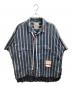 Maison MIHARA YASUHIRO（メゾン ミハラ ヤスヒロ）の古着「Majour Jaquard H/S Shirts　/　A06SH102」｜ブルー