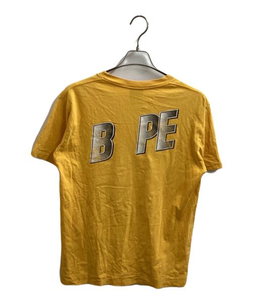 A BATHING APE（アベイシングエイプ）A BATHING APE (アベイシングエイプ) プリントTシャツ / 旧タグ イエロー サイズ:Mの古着・服飾アイテム